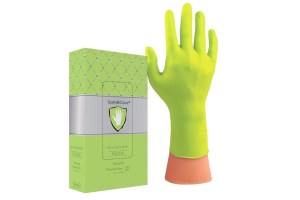 Перчатки нитриловые Safe&Care (S) 100 шт 