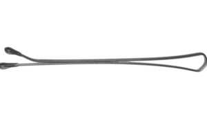 Невидимки 40 мм прямые, серебристые (60 шт.) DEWAL 